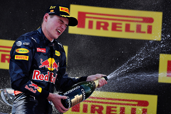 Max Verstappen on F1-historian nuorin GP-voittaja.