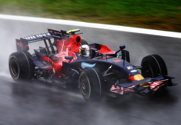 Sebastian Vettelin ensimmäinen F1-voitto Italiassa vuonna 2008.