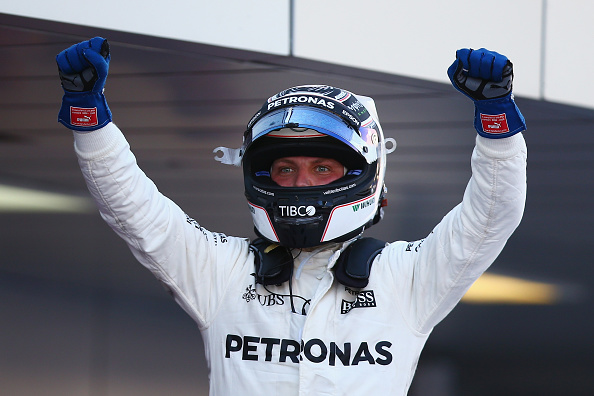 Valtteri Bottaksen avausvoitto F1:ssä vuonna 2017.