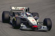 Mika Hakkinen of Finland and the McLaren team