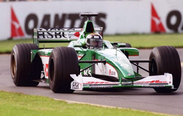 IRVINE/FORMEL 1: GP von AUSTRALIEN 2000