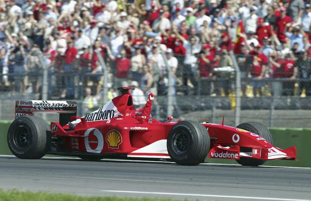 MOTORSPORT/FORMEL 1: GP von DEUTSCHLAND 2002