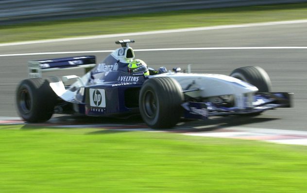 MOTORSPORT/FORMEL 1: GP VON BELGIEN 2002