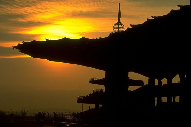 Sunset over the Sepang Circuit