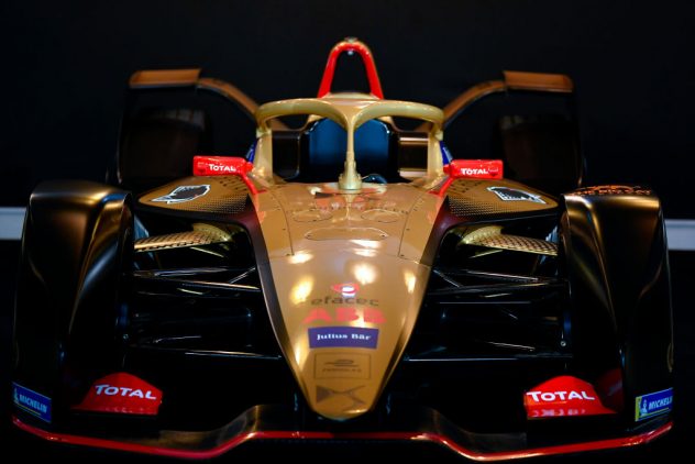 Jean-Eric Vergne Formula E Photocall