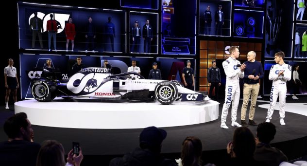 Scuderia AlphaTauri AT01 Livery Launch