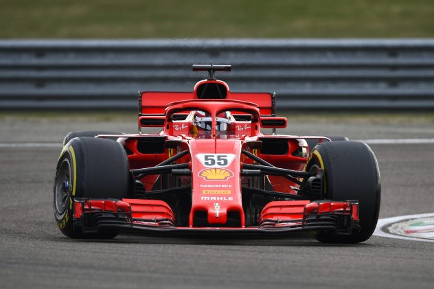 Carlos Sainz Debut Test Run For Scuderia Ferrari