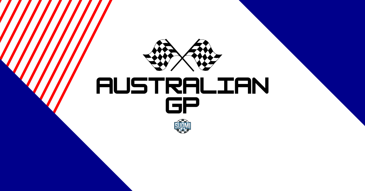 Formula 1 Australian GP Uutiset, tulokset, TV, lähetysajat, live
