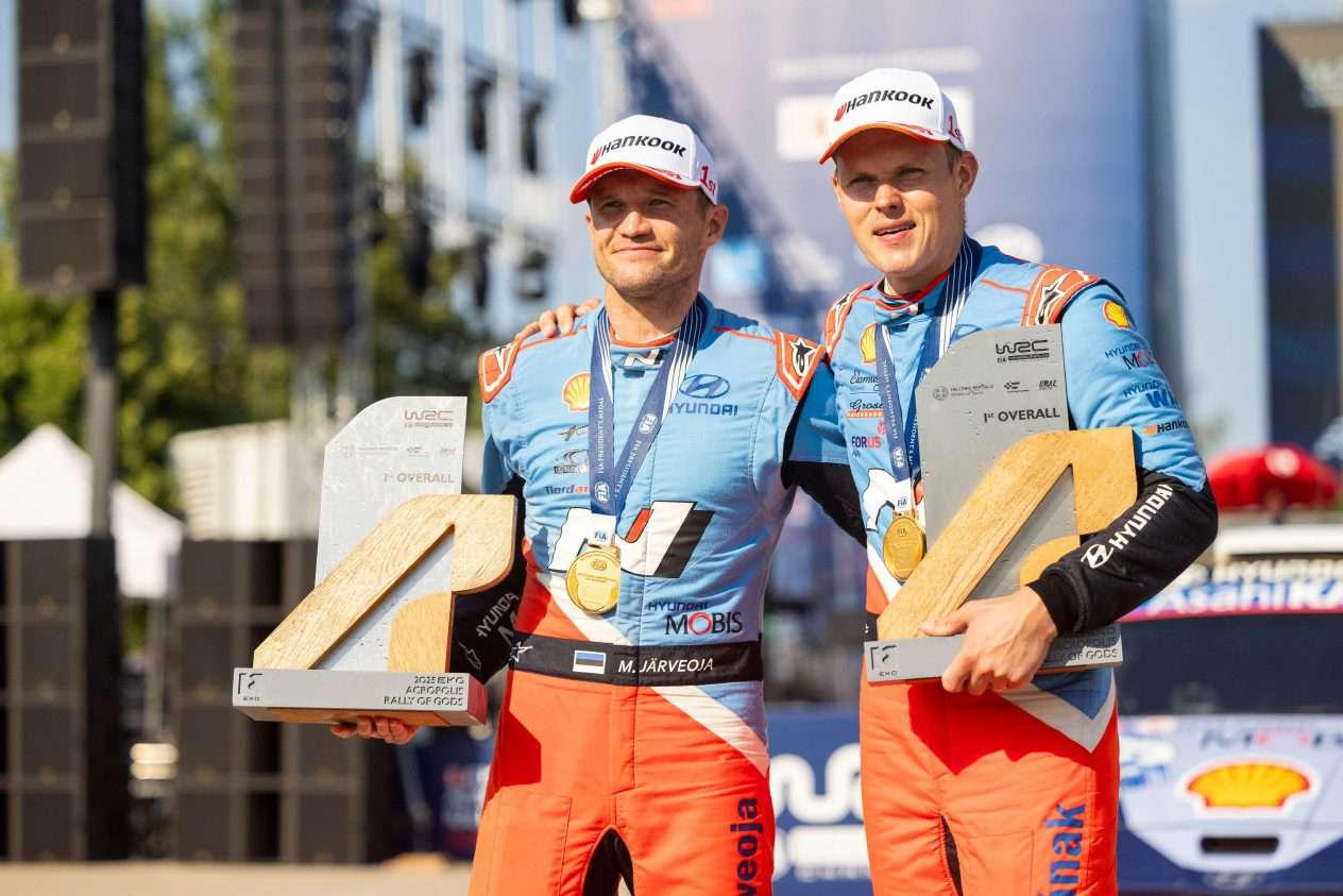 Kreikan MM-ralli 2026: Ott Tänak on Akropolis-rallin hallitseva voittaja.